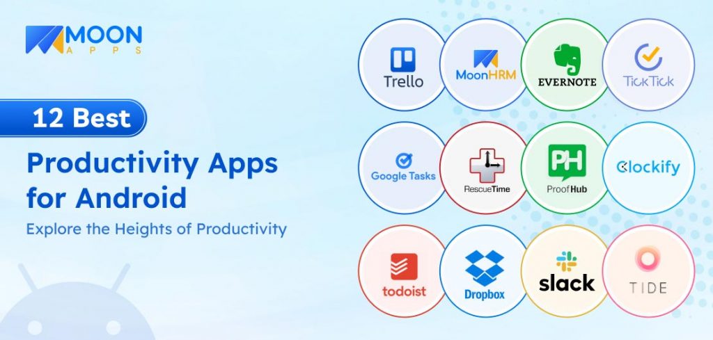 12 Best Productivity Apps for Android - Moon Apps