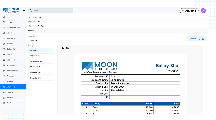 Easy Payslip Generation