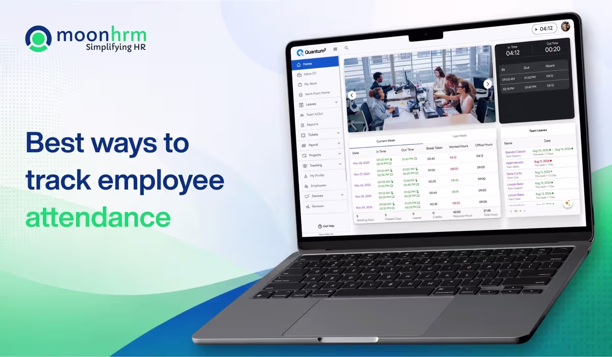 How to track and manage employee attendance?